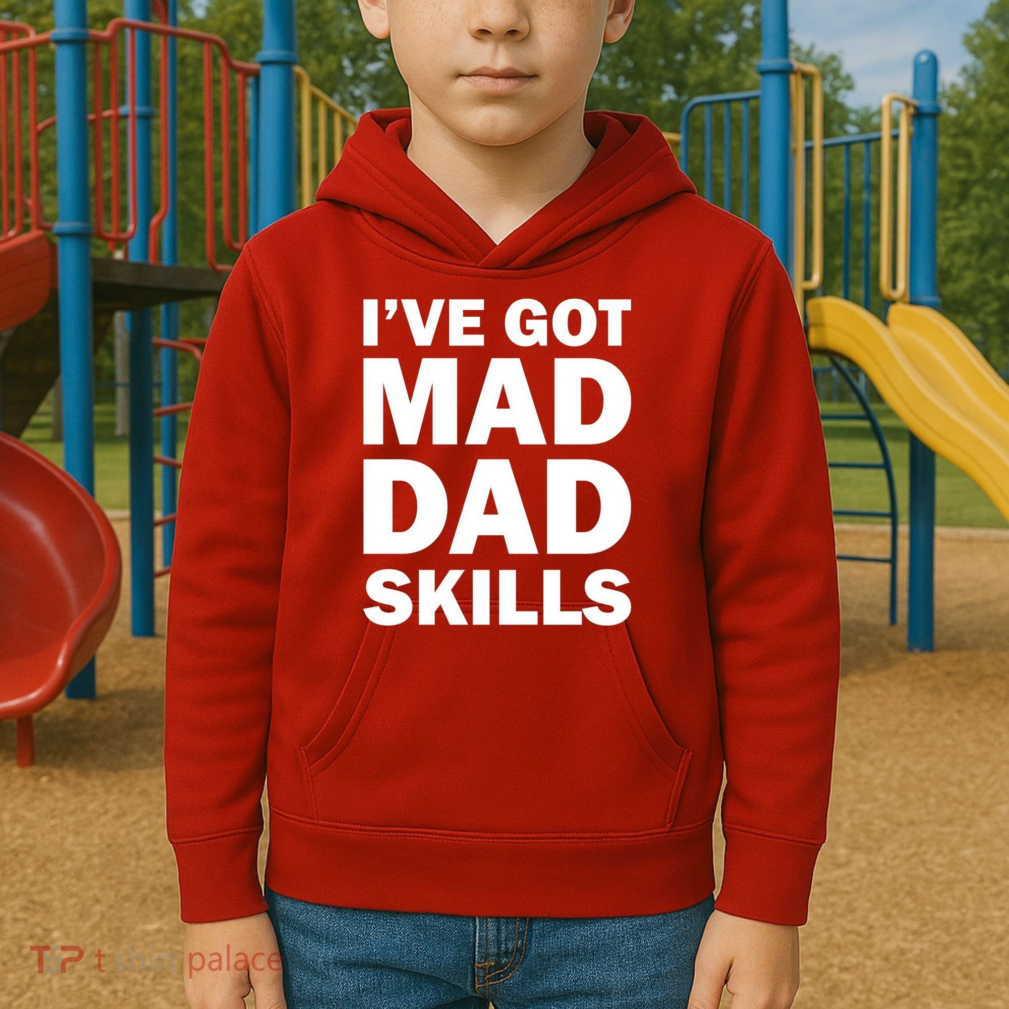 I've Got Mad Dad Skills Kids Hoodie