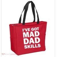 I've Got Mad Dad Skills Tote Bag thumb 2