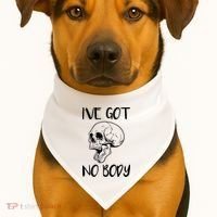 I've Got No Body USA-Made Doggie Bandana thumb 1
