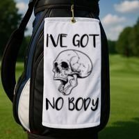 I've Got No Body Golf Towel thumb 2