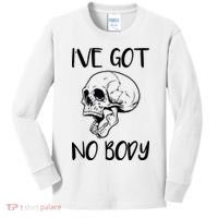 I've Got No Body Kids Long Sleeve Shirt thumb 0