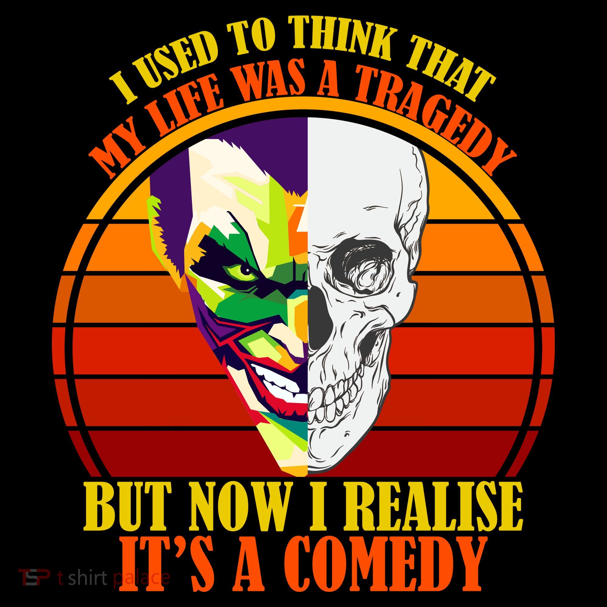 I've Realized My Life Isn't A Tragedy It's A Comedy Coffee Mug