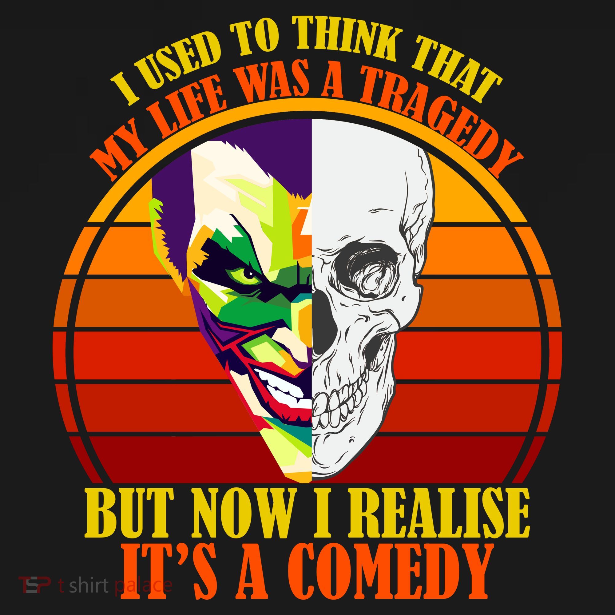 I've Realized My Life Isn't A Tragedy It's A Comedy Ornament