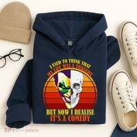 I've Realized My Life Isn't A Tragedy It's A Comedy Hoodie thumb 4