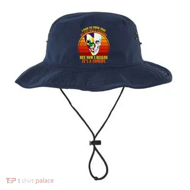I've Realized My Life Isn't A Tragedy It's A Comedy Bucket Hat