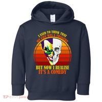 I've Realized My Life Isn't A Tragedy It's A Comedy Toddler Hoodie thumb 0