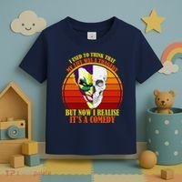 I've Realized My Life Isn't A Tragedy It's A Comedy Toddler T-Shirt thumb 3