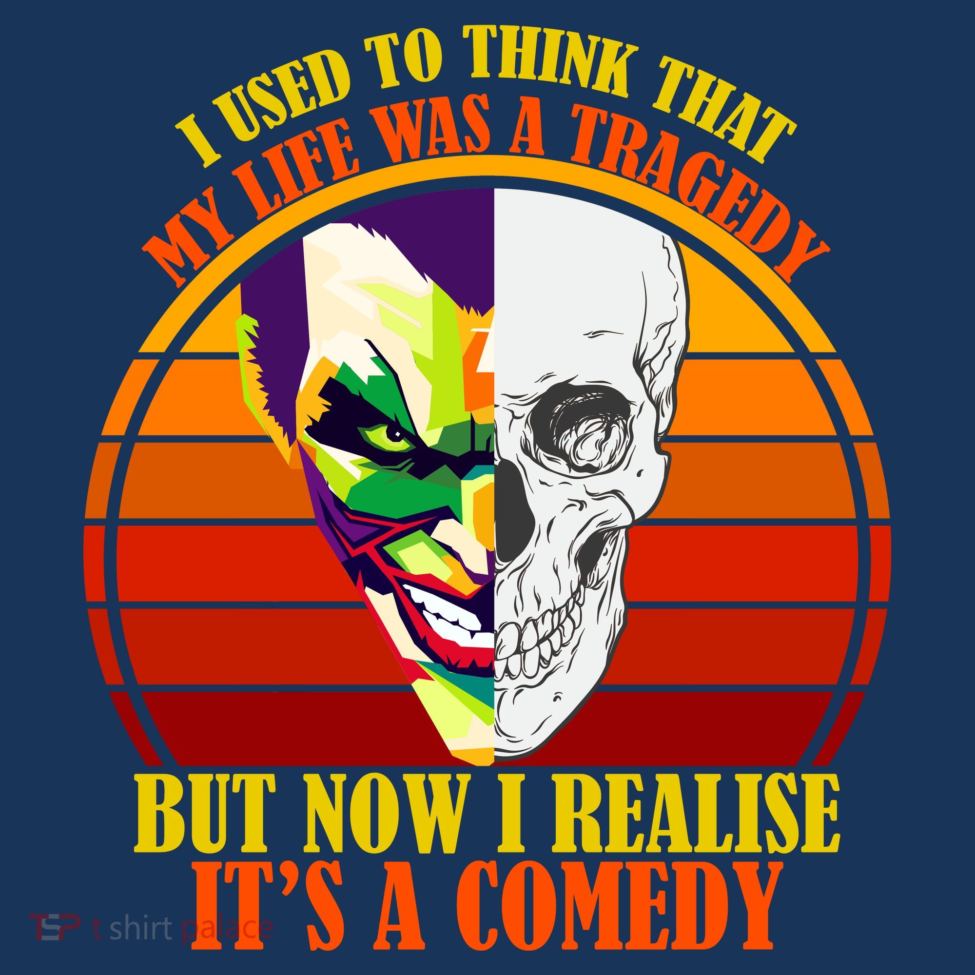 I've Realized My Life Isn't A Tragedy It's A Comedy Visor