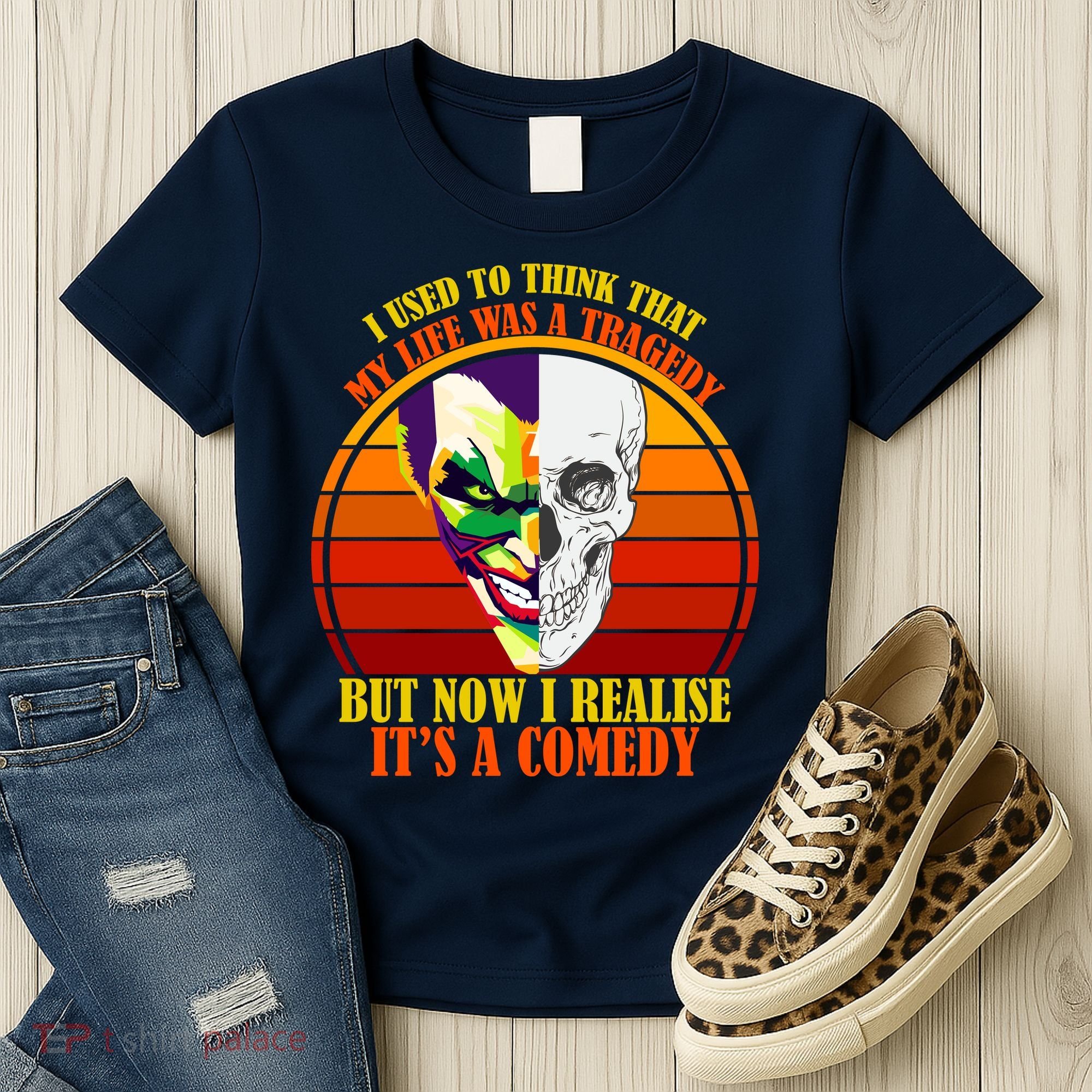 I've Realized My Life Isn't A Tragedy It's A Comedy Women's T-Shirt