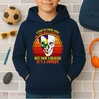 I've Realized My Life Isn't A Tragedy It's A Comedy Kids Hoodie thumb 2