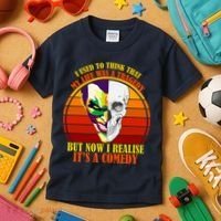 I've Realized My Life Isn't A Tragedy It's A Comedy Kids T-Shirt thumb 3