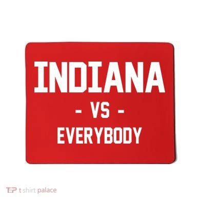 Indiana Vs Everybody Mousepad