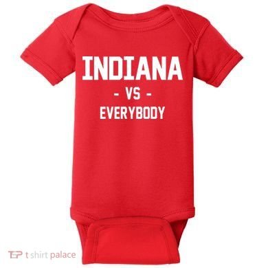 Indiana Vs Everybody Baby Bodysuit
