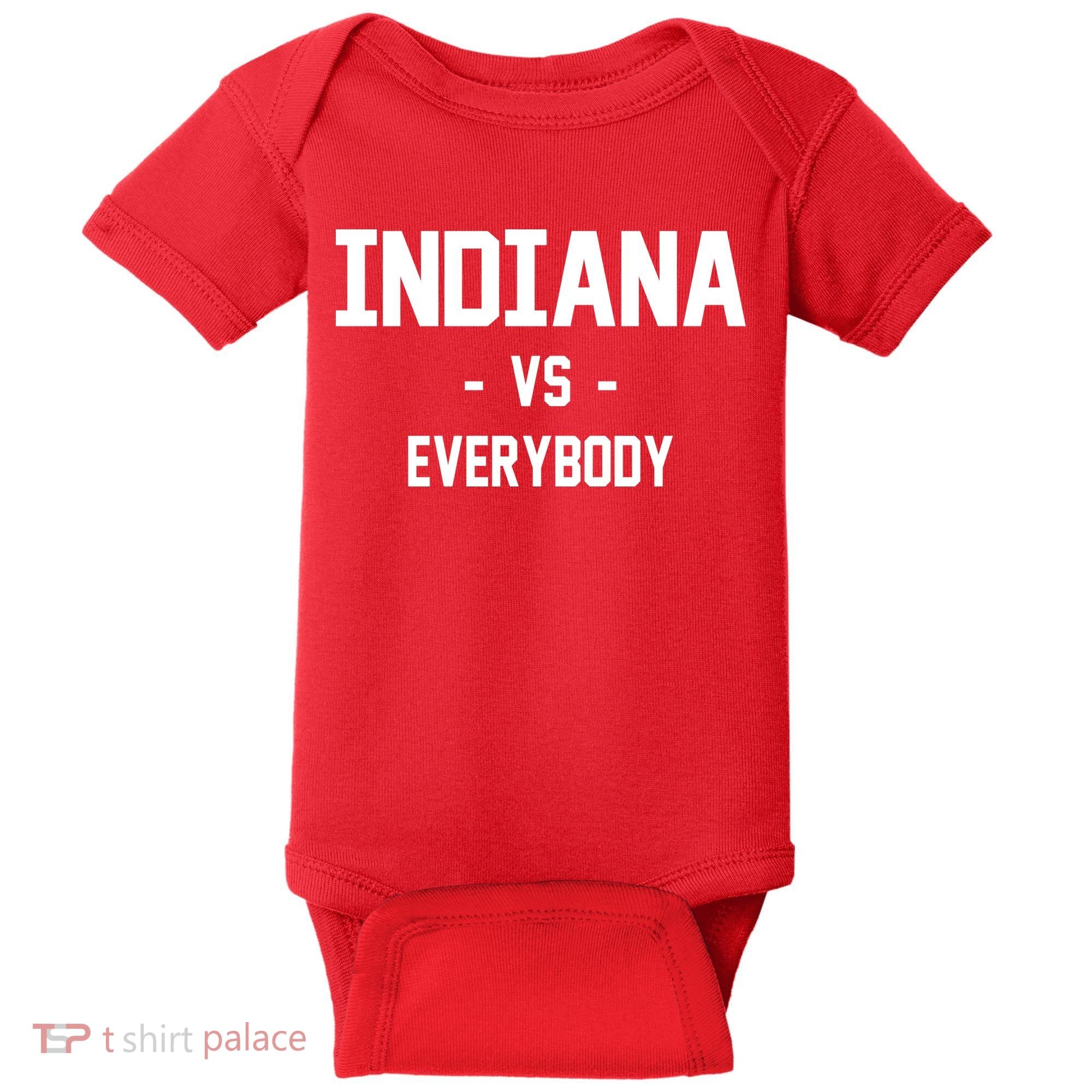 Indiana Vs Everybody Baby Bodysuit
