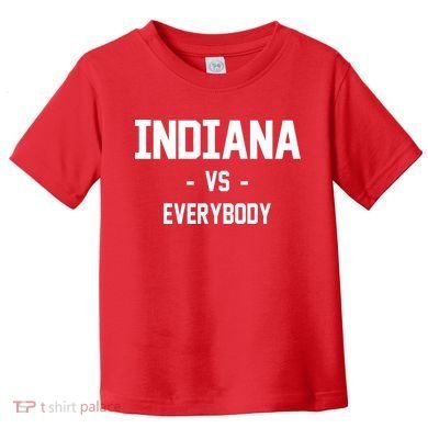 Indiana Vs Everybody Toddler T-Shirt