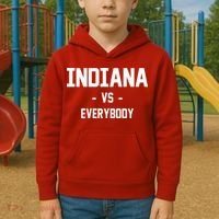 Indiana Vs Everybody Kids Hoodie thumb 2