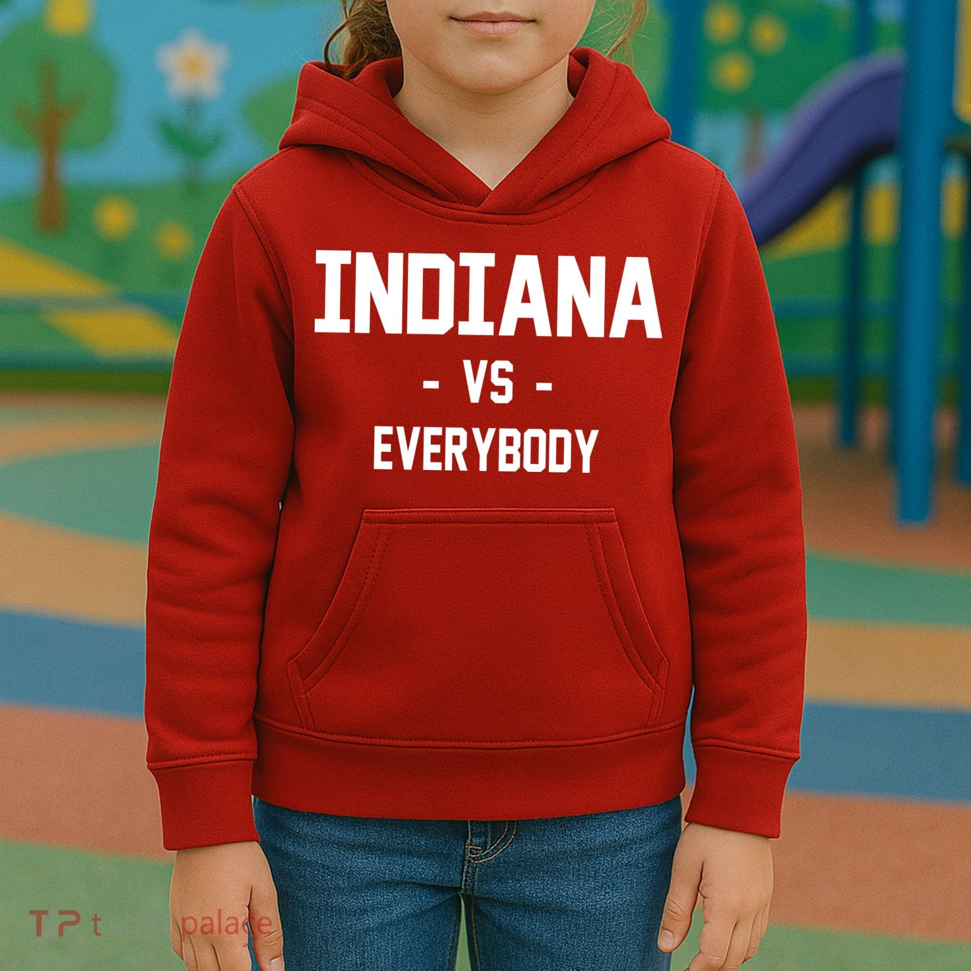 Indiana Vs Everybody Kids Hoodie