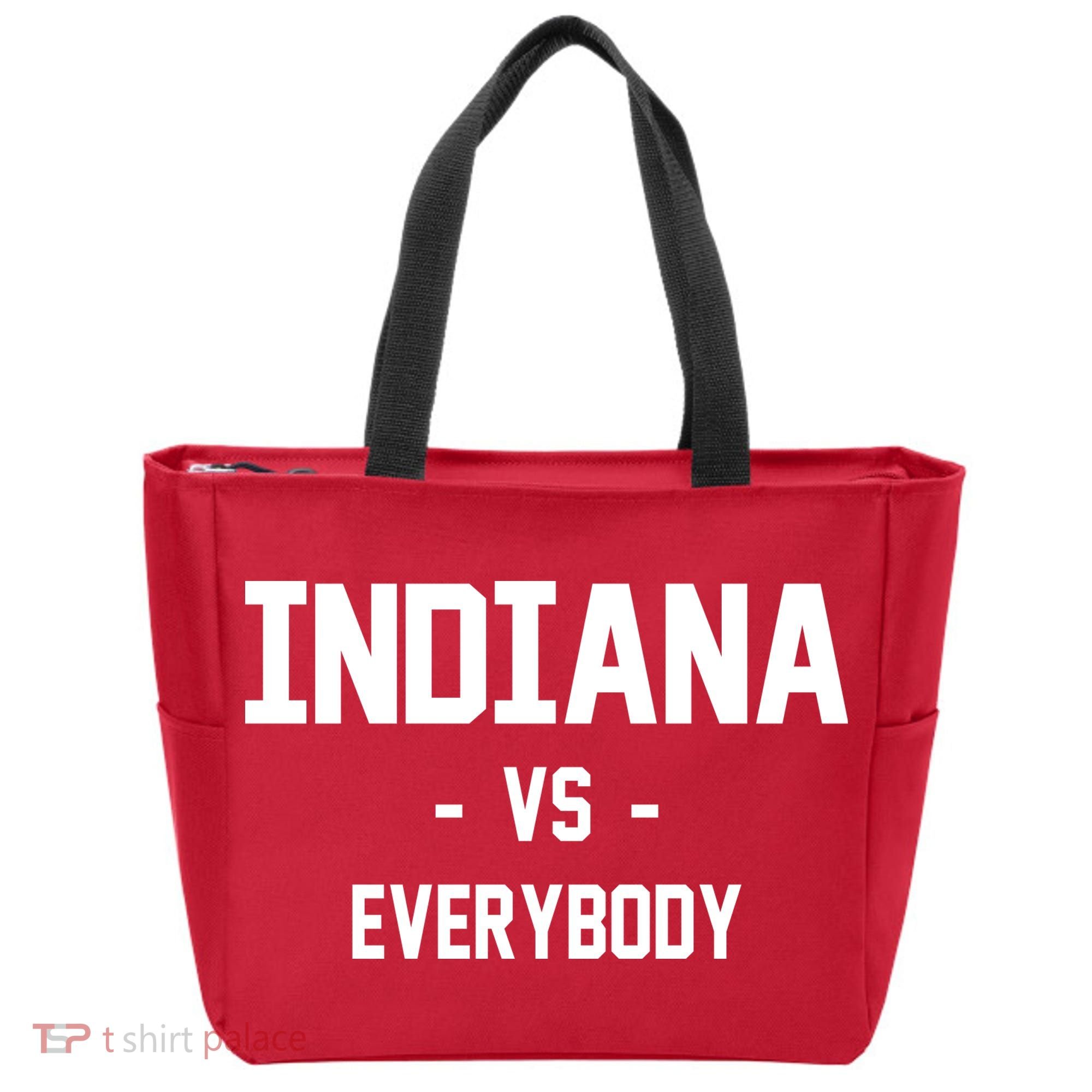 Indiana Vs Everybody Tote Bag