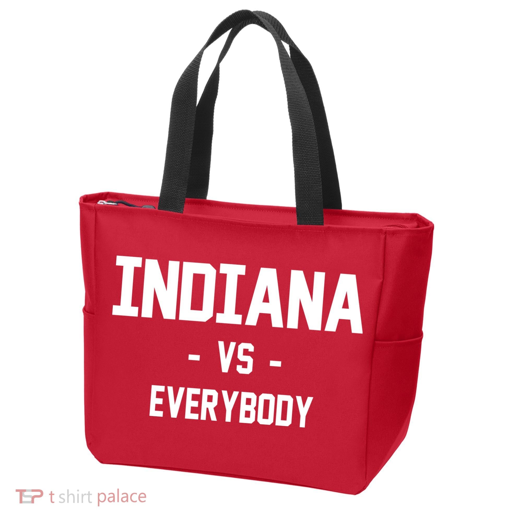 Indiana Vs Everybody Tote Bag