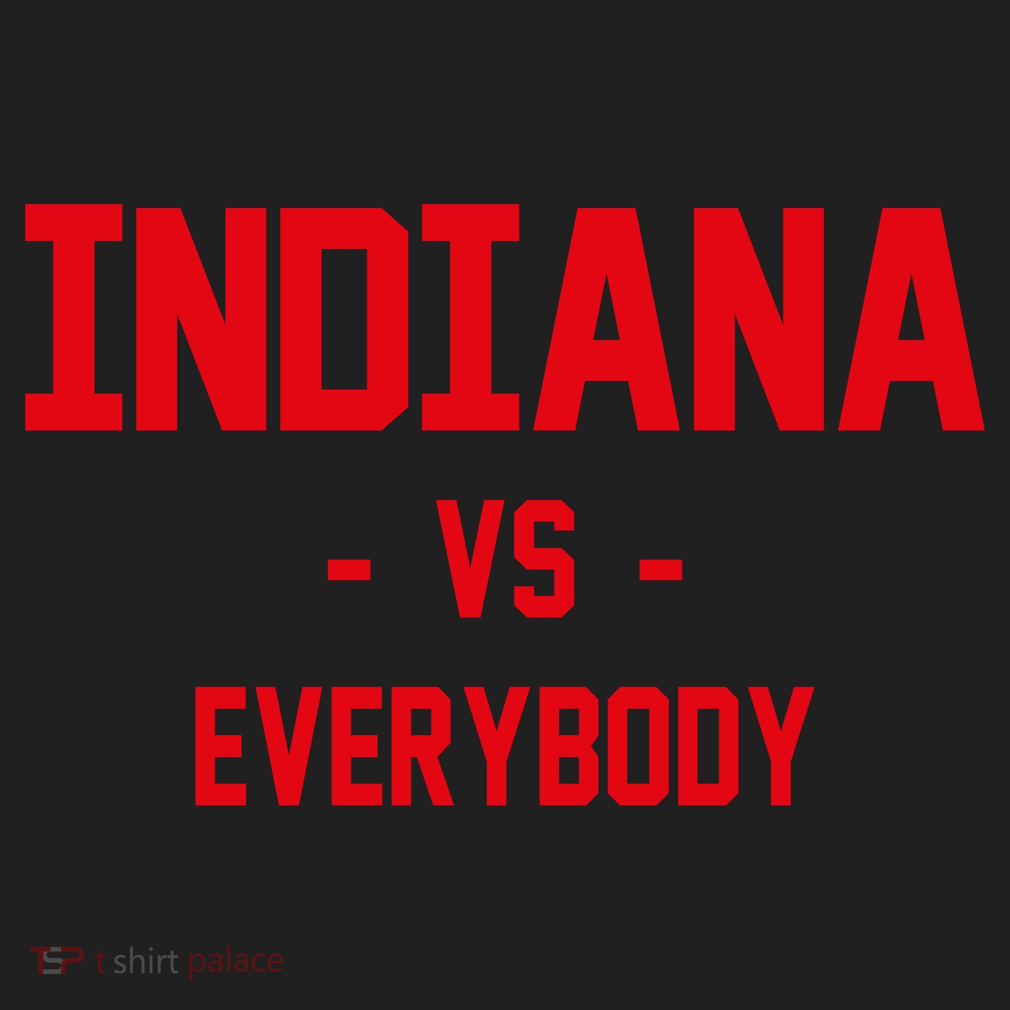 Indiana Vs Everybody (Red) Women's Sweatshirt
