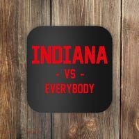 Indiana Vs Everybody (Red) Coaster thumb 0