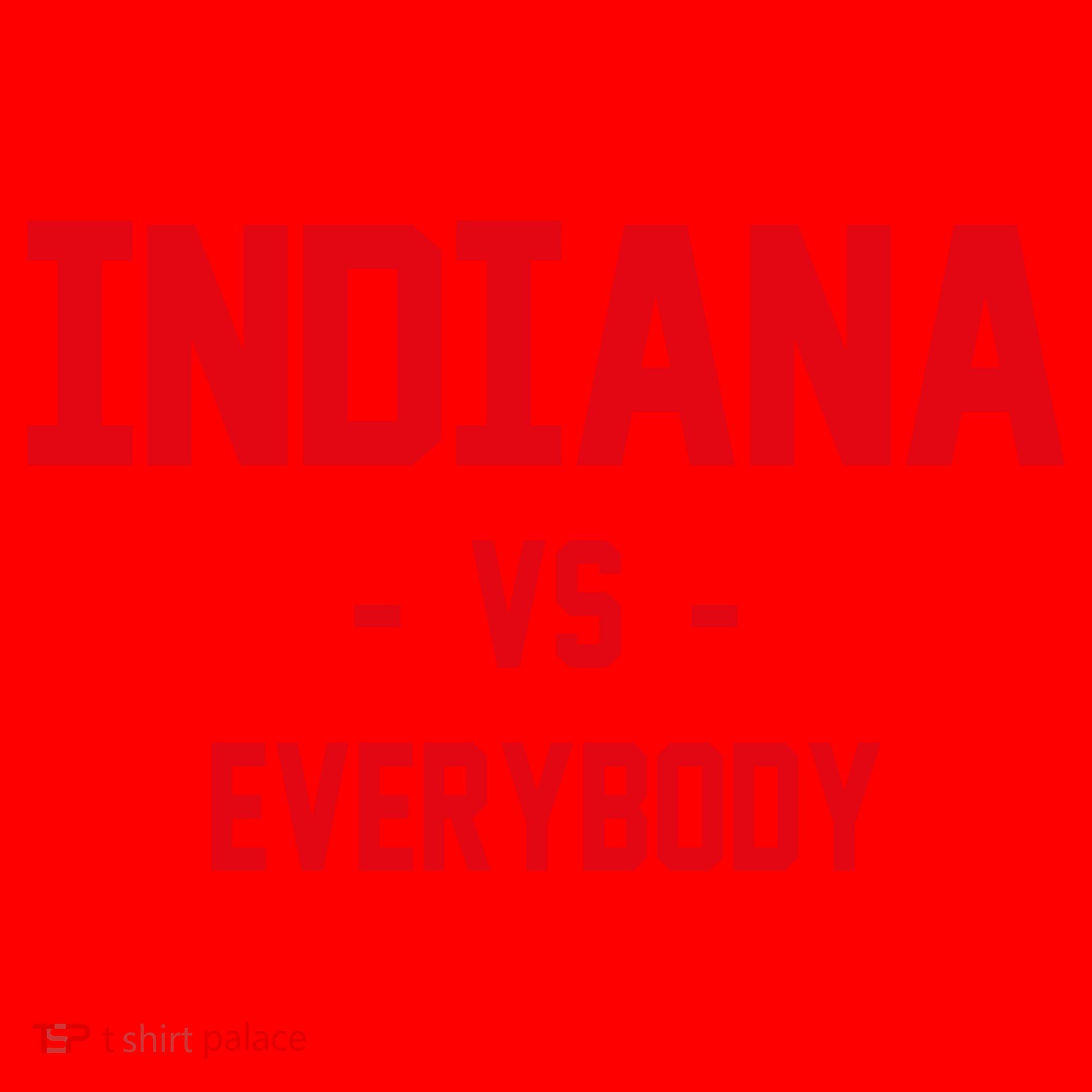 Indiana Vs Everybody (Red) Santa Hat