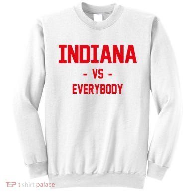 Indiana Vs Everybody (Red) Sweatshirt