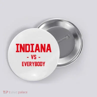 Indiana Vs Everybody (Red) Button