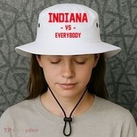 Indiana Vs Everybody (Red) Bucket Hat thumb 3