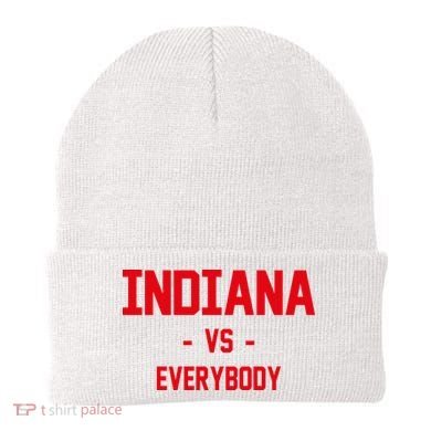 Indiana Vs Everybody (Red) Beanie