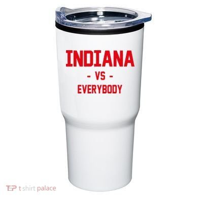 Indiana Vs Everybody (Red) Tumbler