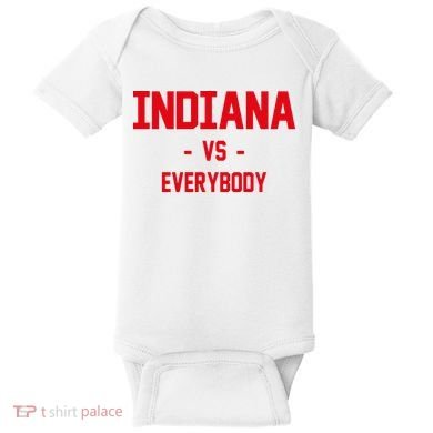 Indiana Vs Everybody (Red) Baby Bodysuit
