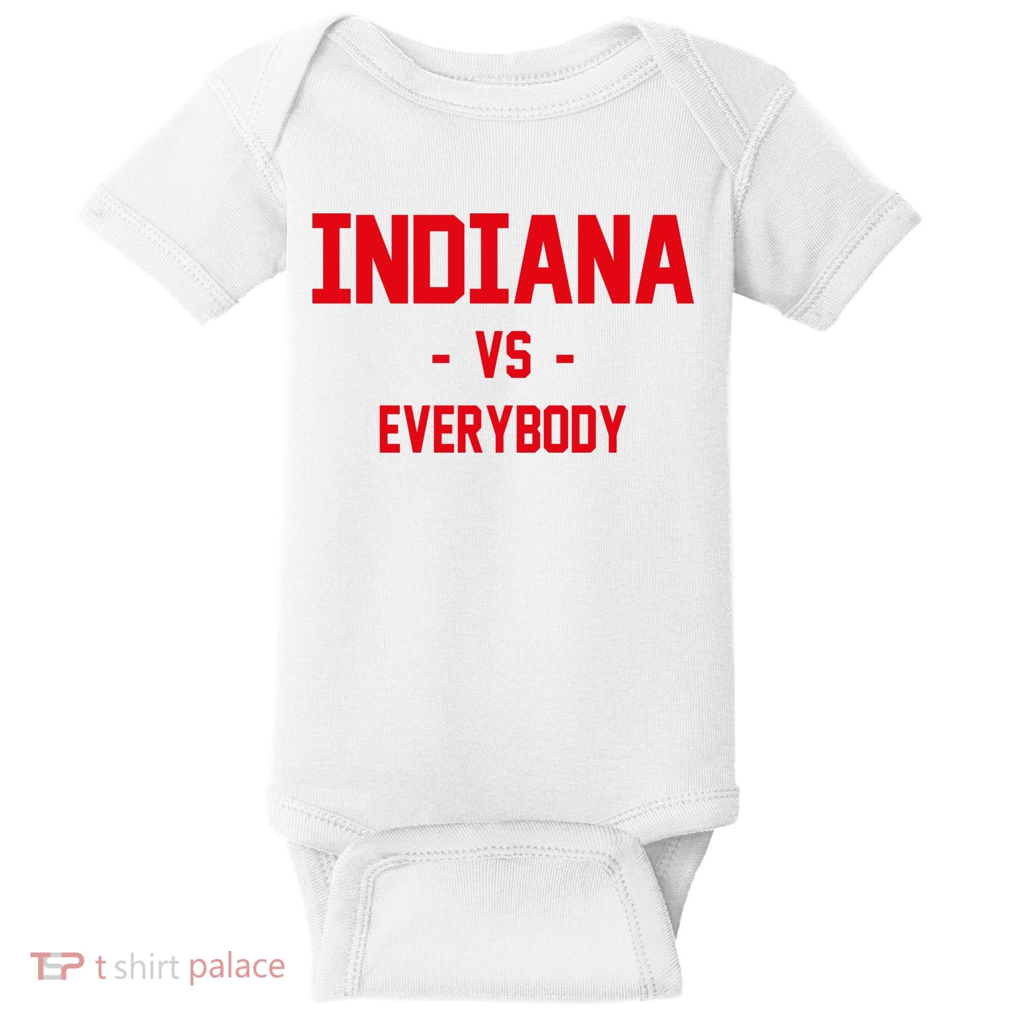 Indiana Vs Everybody (Red) Baby Bodysuit