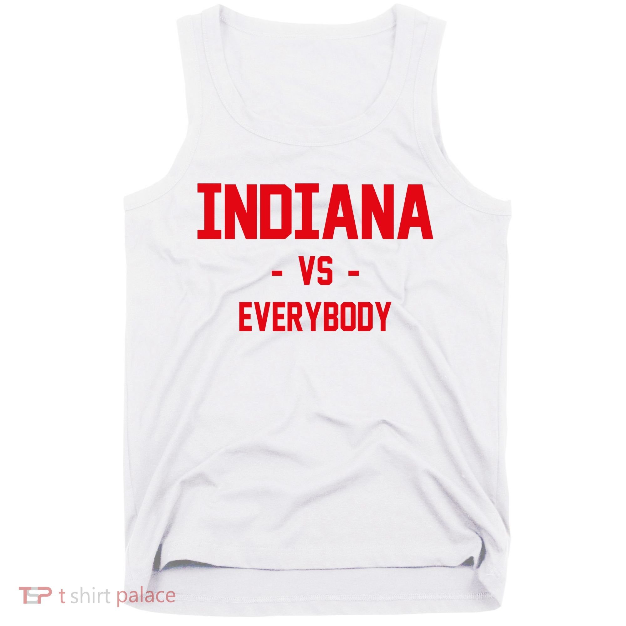 Indiana Vs Everybody (Red) Tank Top