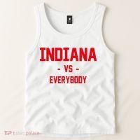 Indiana Vs Everybody (Red) Tank Top thumb 2