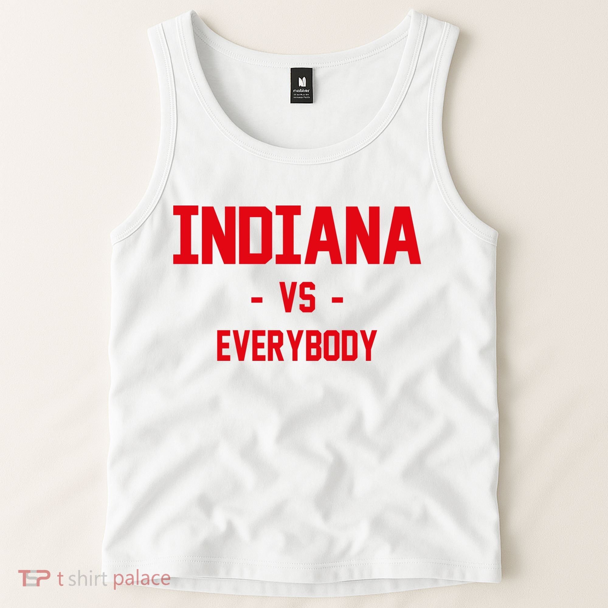 Indiana Vs Everybody (Red) Tank Top