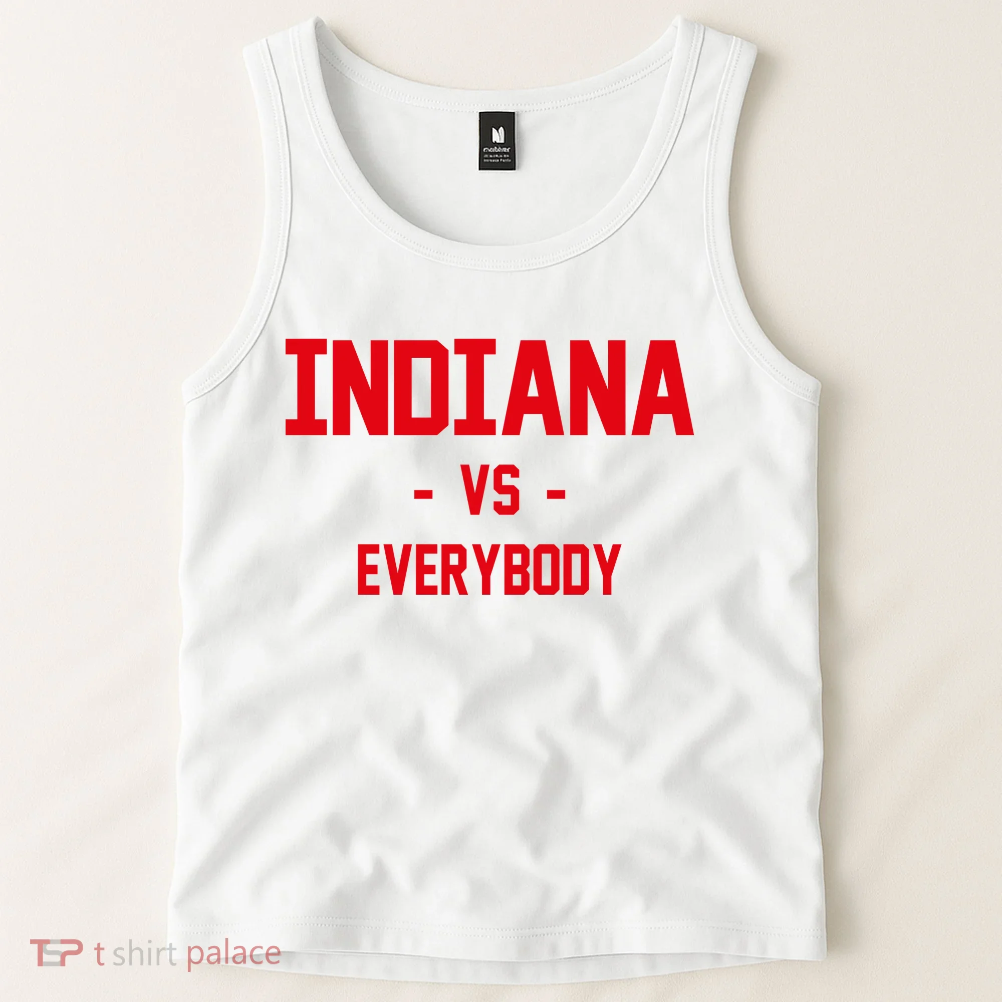 Indiana Vs Everybody (Red) Tank Top