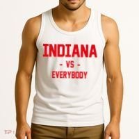 Indiana Vs Everybody (Red) Tank Top thumb 3