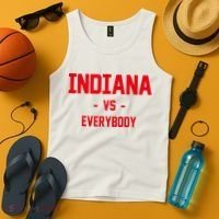 Indiana Vs Everybody (Red) Tank Top thumb 4