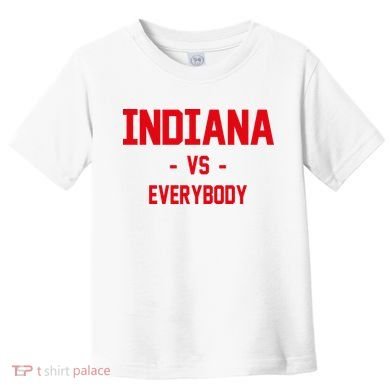 Indiana Vs Everybody (Red) Toddler T-Shirt