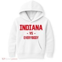 Indiana Vs Everybody (Red) Kids Hoodie thumb 0