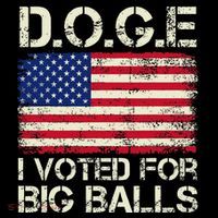 I Voted For Big Balls Doge Long Sleeve Shirt thumb 2