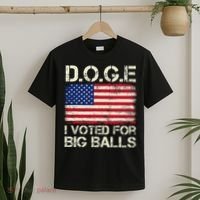 I Voted For Big Balls Doge T-Shirt thumb 2