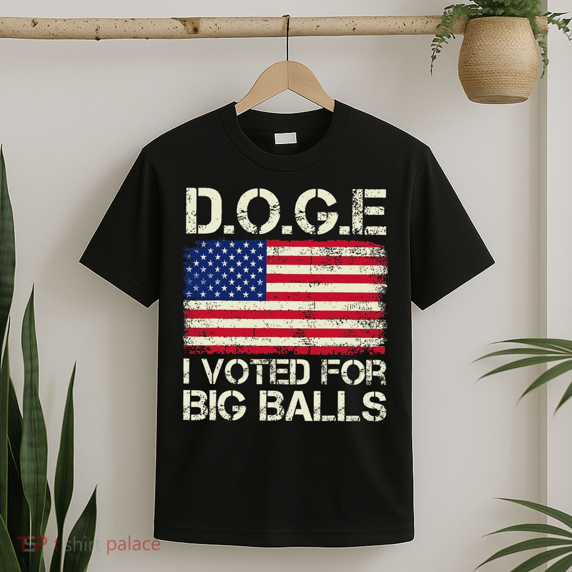 I Voted For Big Balls Doge T-Shirt
