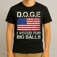 I Voted For Big Balls Doge T-Shirt thumb 3