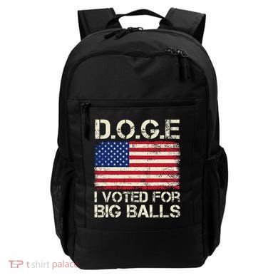 I Voted For Big Balls Doge Backpack