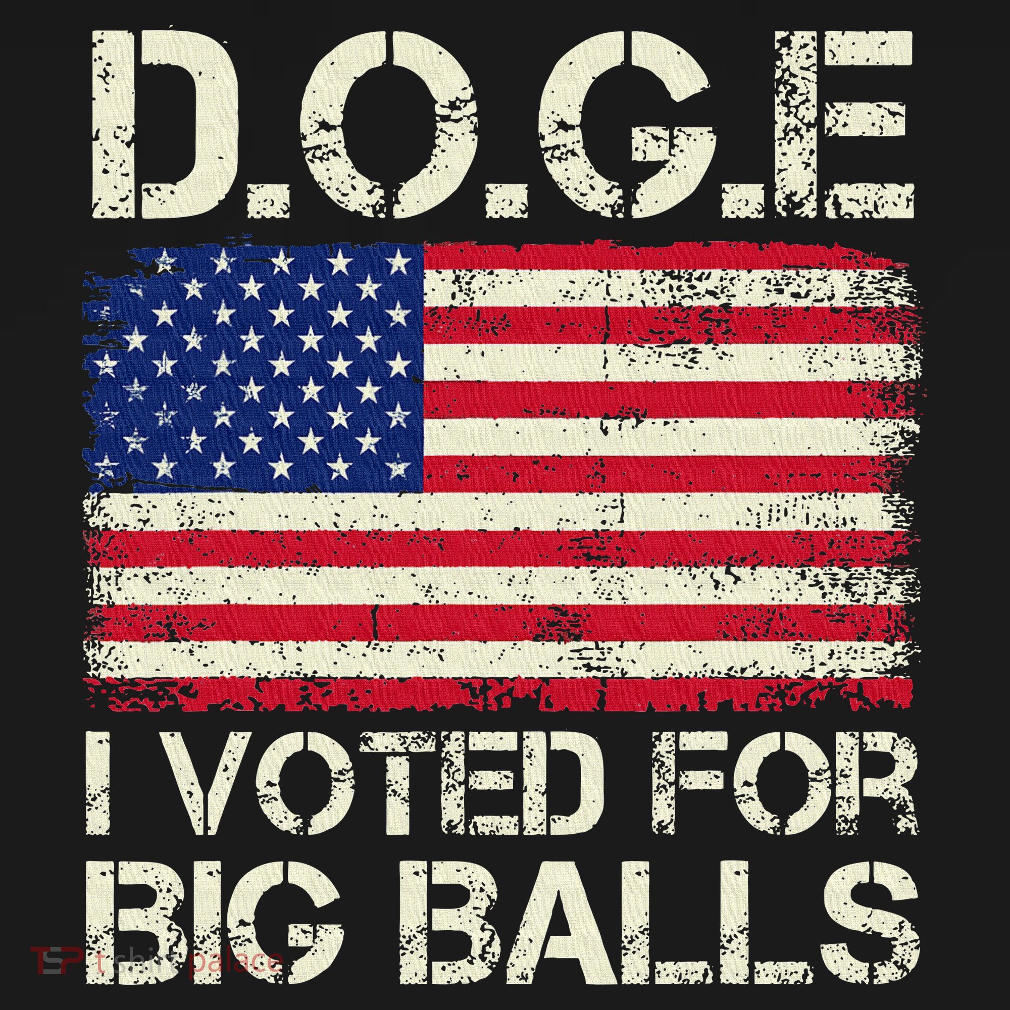 I Voted For Big Balls Doge Backpack
