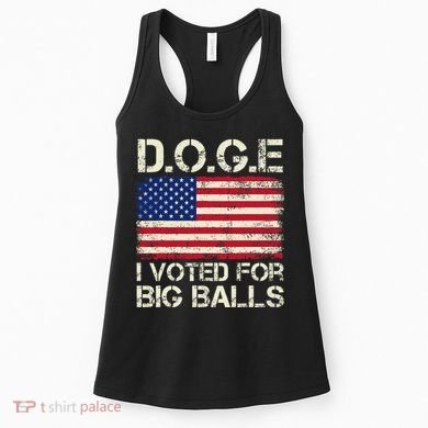 I Voted For Big Balls Doge Women's Tank Top