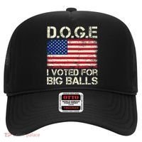I Voted For Big Balls Doge Hat thumb 0