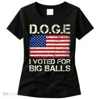 I Voted For Big Balls Doge Women's T-Shirt thumb 0